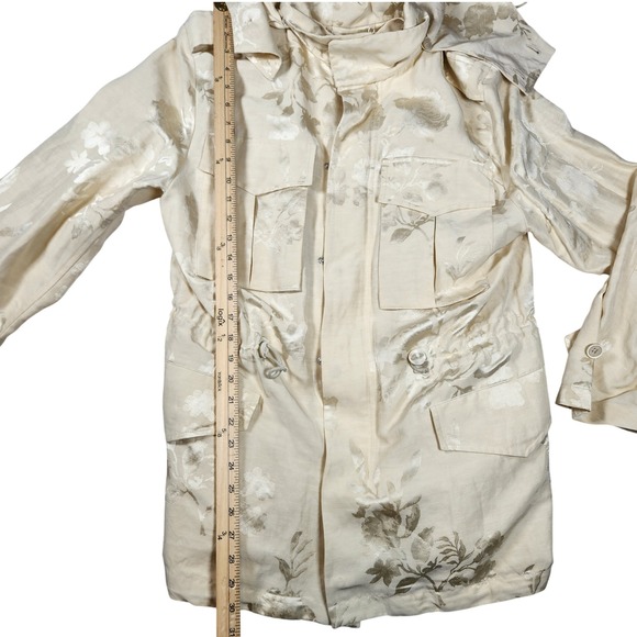 Rare Ralph Lauren Purple Label Runway Silk Brocade Utility Jacket Made Italy 4 - Picture 16 of 16